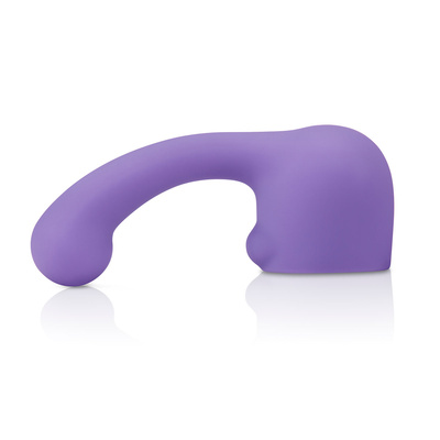 Фиолетовая утяжеленная насадка CURVE для массажера Le Wand, 9х3 см (Фиолетовый) 