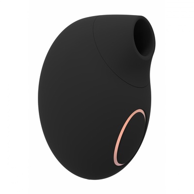 Irresistible Seductive - эргономичный бесконтактный стимулятор клитора, 8.8х1.4 см (чёрный) (Черный) 