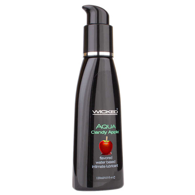 Wicked Aqua - оральный лубрикант с ароматом сахарного яблока, 120 мл (Яблоко) 