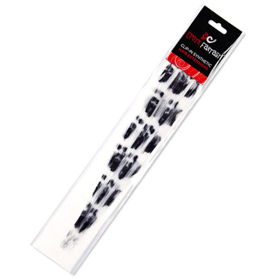 Черно-белые Clip-In локоны с принтом панды, 30 см Erotic Fantasy (Белый) 