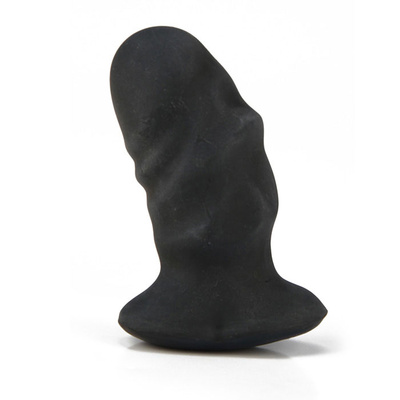 Мягкая анальная пробка Ass Beginner Black, 9х2.5 см Erotic Fantasy (Черный) 