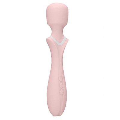 Shotsmedia Loveline Jiggle - Интимный массажер с вибрацией, 22.6х4.4 см (розовый) (Светло-розовый) 