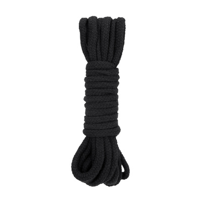 Lux Fetish - Верёвка для связывания, 5 м (Черный) 