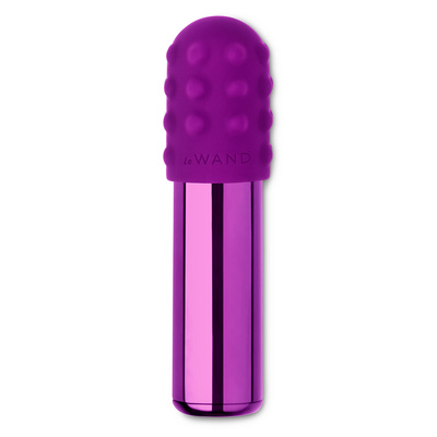 Le Wand Bullet - Люксовый мини-вибратор, 7.9х2.4 см (фиолетовый) 