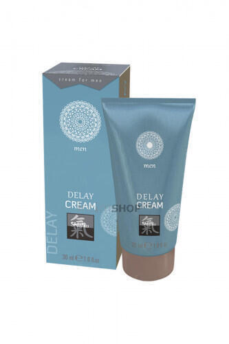Пролонгирующий крем для мужчин Shiatsu Delay Cream, 30 мл (Бесцветный) 