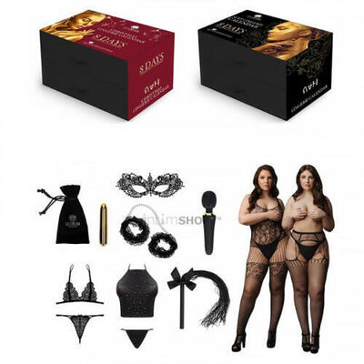 Адвент календарь Shots Le Desir Sexy Lingerie Calender Queen Size, черный Shots Media 