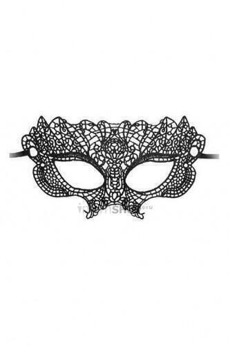 Кружевная маска ручной работы Shots Princess Black Lace, черный Shots Media 