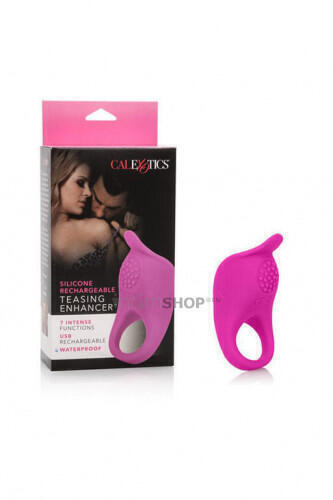 Silicone Rechargeable Teasing Enhancer - Pink California Exotic Novelties (Розовый) 