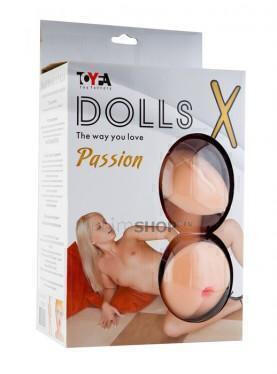 Кукла надувная ToyFa Dolls-X Passion, блондинка TOYFA Dolls-X. 