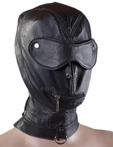 Шлем на ошейнике, чёрный, размер универсальный, Подиум 