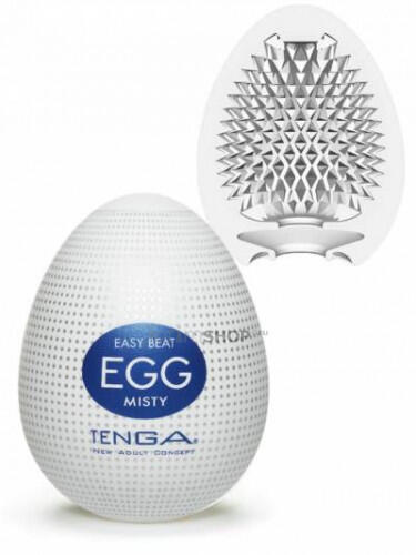 Мастурбатор Tenga Egg Hard-Boiled Misty (Белый) 