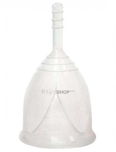 Менструальная чаша Тюльпан L, белая ХОРС (Белый) 