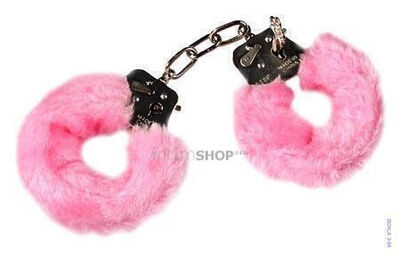 Наручники Love Cuffs Pink Plush Seven Creations (Розовый) 