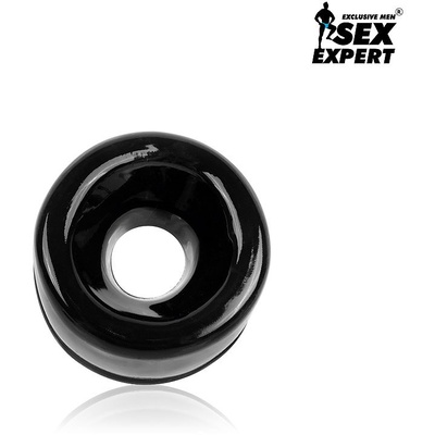 Sex Expert - Мягкая универсальная насадка на помпу, 7х2.5 см (Черный) 