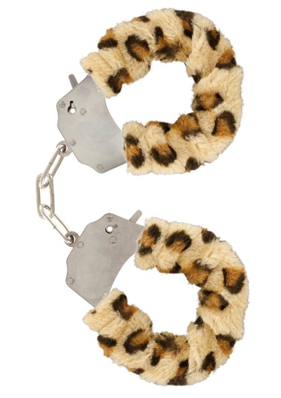 Наручники Furry Fun Cuffs (леопард) Toy Joy 