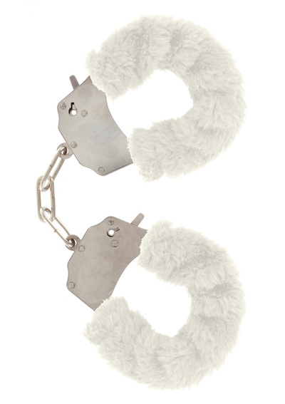 Наручники Furry Fun Cuffs (белый) Toy Joy 