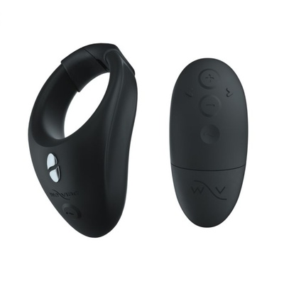We-Vibe Bond - Эрекционное кольцо для ношения с вибрацией, 7.6х4.8 см (Черный) 