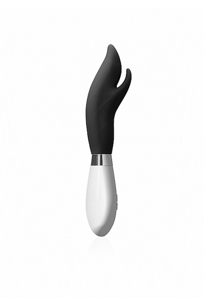 Luna Athos вибратор кролик 10 режимов вибрации, 22х31 см (чёрный) Shotsmedia (Черный) 