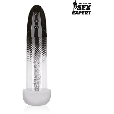 Sex Expert - Автоматическая вакуумная помпа, 30.5х6 см (Черный) 