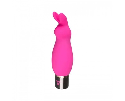 Lil'Vibe Lil'Rabbit - минивибратор-кролик, 13х3.5 см (Розовый) 