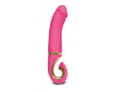 Эргономичный вибратор из самого реалистичного материала от Gvibe - Gjay, 22 см (розовый) Gvibe (Fun Toys) 