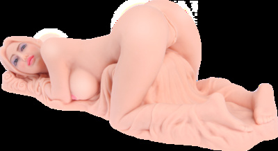 Kokos Co Valentina - Соблазнительная кукла мастурбатор, 50х23х20 см (Телесный) 