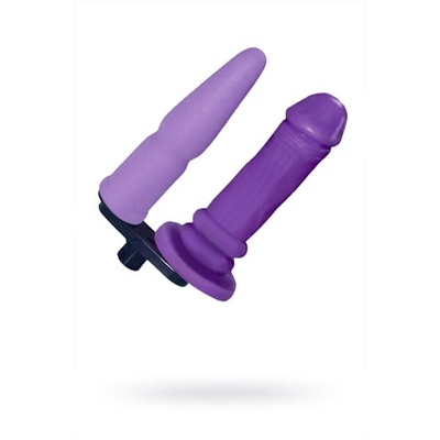MyWorld - DIVA- Фиолетовая двойная насадка для секс-машин, 16х4 см (Фиолетовый) 