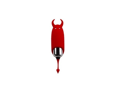 Мини-вибростимулятор Маленький демон, 8.5 см Adrien Lastic (Красный) 