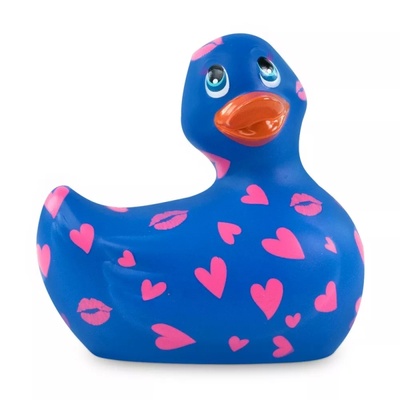 Big Teaze Toys I Rub My Duckie 2.0 Romance Collection вибратор-уточка, синий с розовым 
