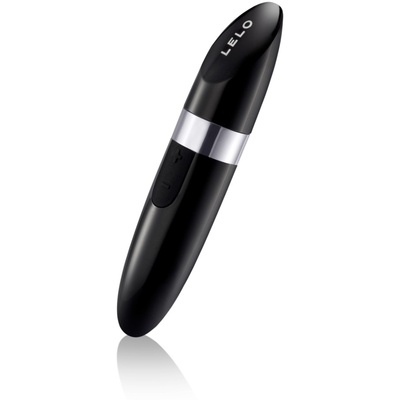 Lelo Mia 2 мини-вибратор для клитора в форме губной помады, 11х2.2 см (чёрный) (Черный) 