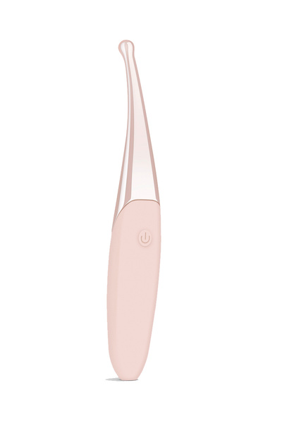 Senzi Vibrator - Перезаряжаемый точечный вибромассажер, 14.7х2 см (розовый) (Светло-розовый) 