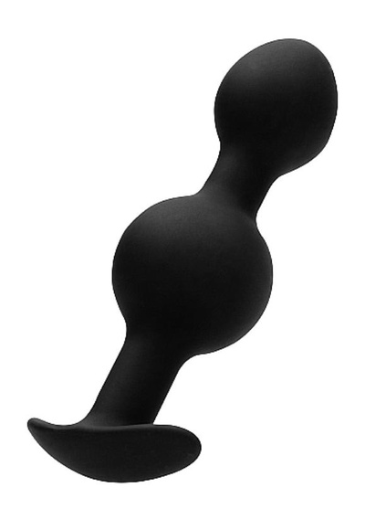 SONO N0. 90 - Self Penetrating Butt Plug анальная пробка со смещенным центром тяжести, 10.4х3.2 см (чёрный) Shotsmedia (Черный) 