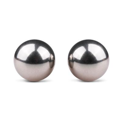 Easytoys Silver Ben Wa Balls металлические вагинальные шарики без связки, 1.9 см (серебристый) 