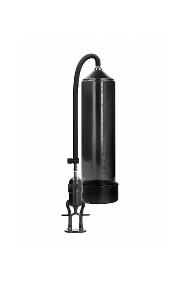 Pumped Deluxe Beginner Pump ручная вакуумная помпа для мужчин с насосом в виде поршня, 30х6 см (чёрный) Shotsmedia (Черный) 