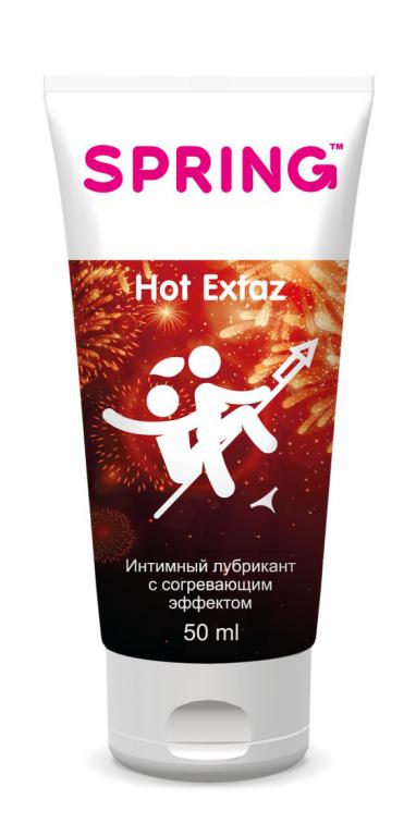 SPRING Hot Extaz Go интимный лубрикант с согревающим эффектом, 50 мл (Мульти) 