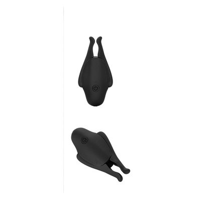 Nipple Play Rechargeable Nipplettes перезаряжаемые зажимы для сосков с вибрацией, 7х3.25 см (чёрный) California Exotic Novelties (Черный) 
