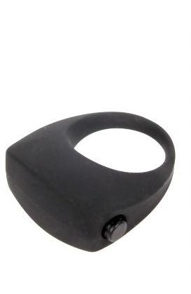Стимулирующее эрекционное кольцо с вибрацией Sex Expert, 3 см (чёрный) (Черный) 