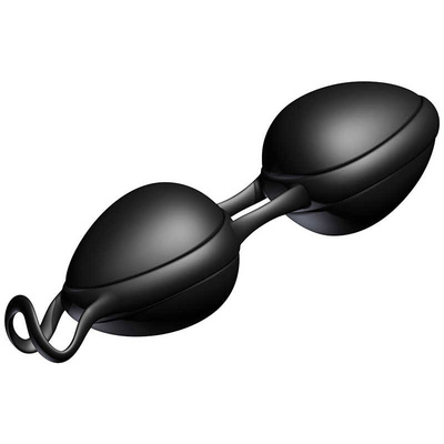Joyballs secret от Joy Division вагинальные шарики со смещенным центром тяжести, 11х3.7 см (чёрный) (Черный) 