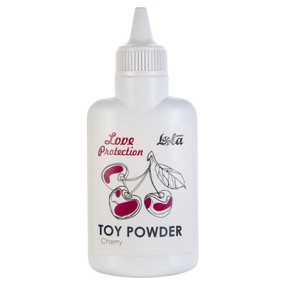 Lola Games Love Protection - Пудра для игрушек с ароматом вишни, 30 г (Белый) 