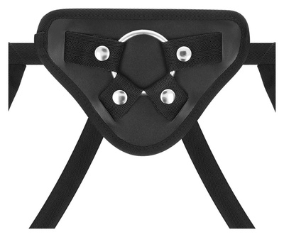 Delta Club Harness Universal трусики для страпона с O-ring креплением, OS (чёрный) DreamLove (Черный) 