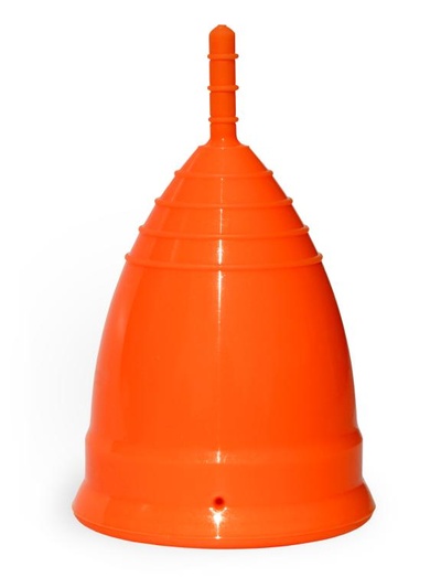 Менструальная чаша OneCUP-L Classic, 37 мл (оранжевая) (Оранжевый) 