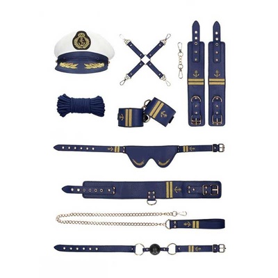 Ouch! Sailor Bondage Kit BDSM-комплект моряка, OS Shotsmedia (Синий) 