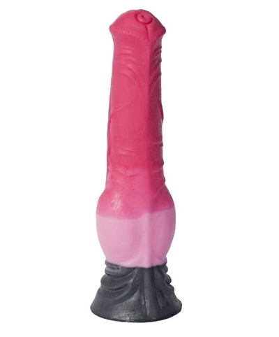 Розовый фаллоимитатор Пони - 24,5х6.7 см. Erasexa 