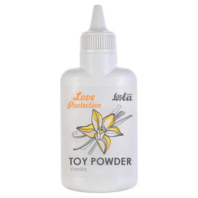Lola Games Love Protection - Пудра для игрушек с ароматом ванили, 15 г (Белый) 