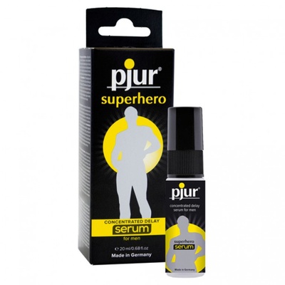 Pjur Superhero Delay Serum for Men - Пролонгирующая сыворотка, 20 мл 