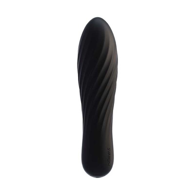 Svakom Tulip - минивибропуля для стимуляции эрогенный зон, 10.6х2.7 см. (чёрный) Kiss Toy (Черный) 
