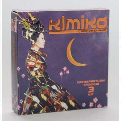 Kimiko - Сверхпрочные латексные презервативы №3 (3 шт) ПРЕЗЕРВАТИВЫ KIMIKO 