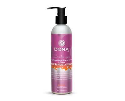 Увлажняющий лосьон для массажа Dona Massage Lotion Sassy Aroma: Tropical Tease, 235 мл (экзотические фрукты) 