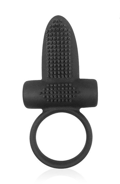 Стимулирующее кольцо для члена с вибрацией Sex Expert, 3 см (чёрный) (Черный) 