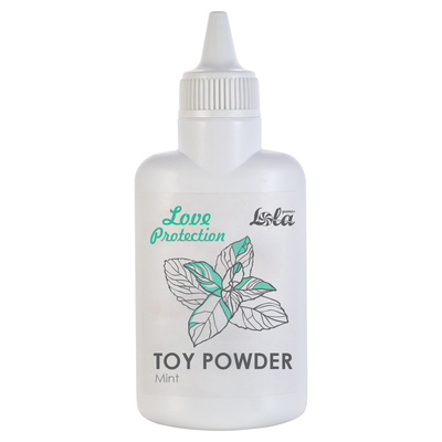 Lola Games Love Protection - Пудра для игрушек с ароматом мяты, 30 г (Белый) 
